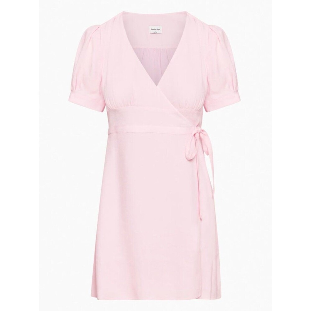 Aritzia Sunday Best Coronation Wrap Dress S NWT - Picture 4 of 4